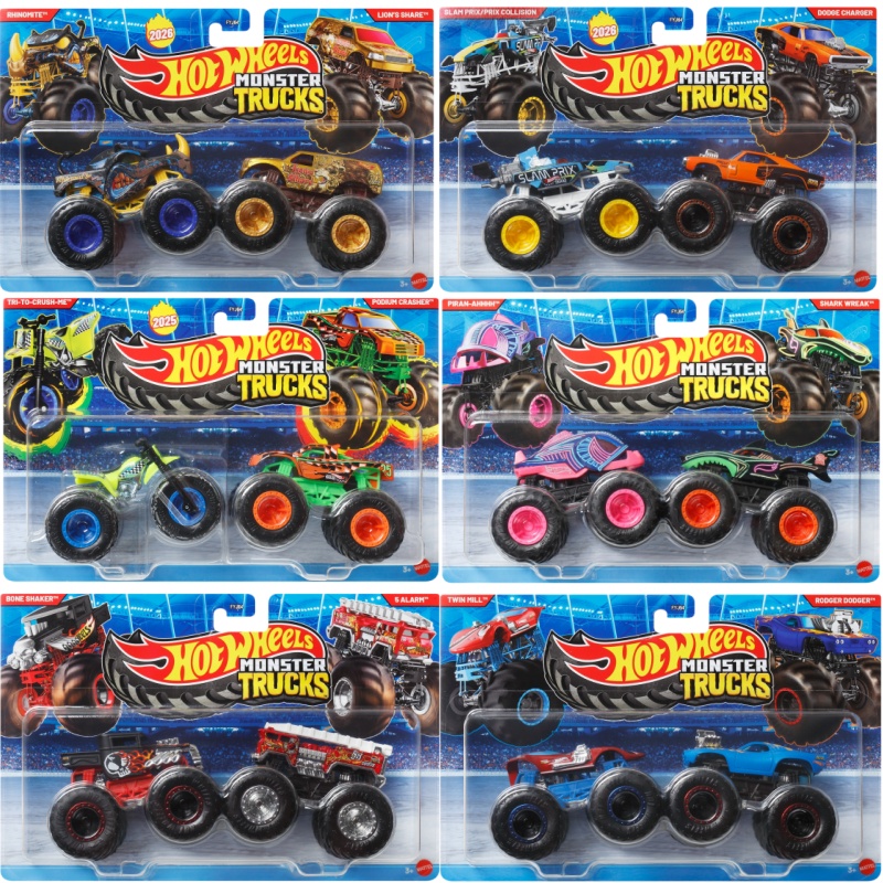 Hot Wheels Car Monster Trucks - 2026 핫휠 몬스터 트럭 Fyj64 Hw