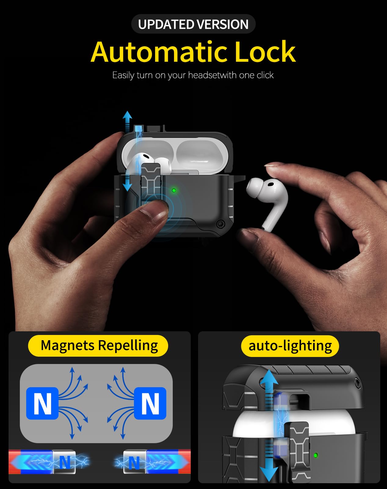 에어팟 프로 3 이어폰 케이스 (안전 잠금 장치 및 휴 - Pop Display Shelf 리뷰 및 가격