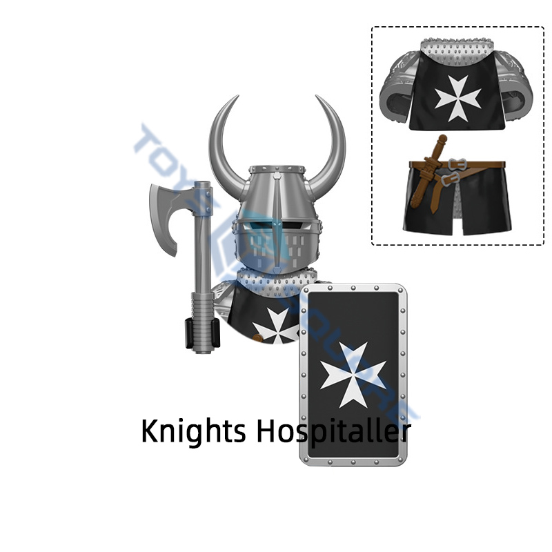 중세 튜턴 기사 Hospitaller 모델 블록 MOC - Lego Set Creator 리뷰 및 가격