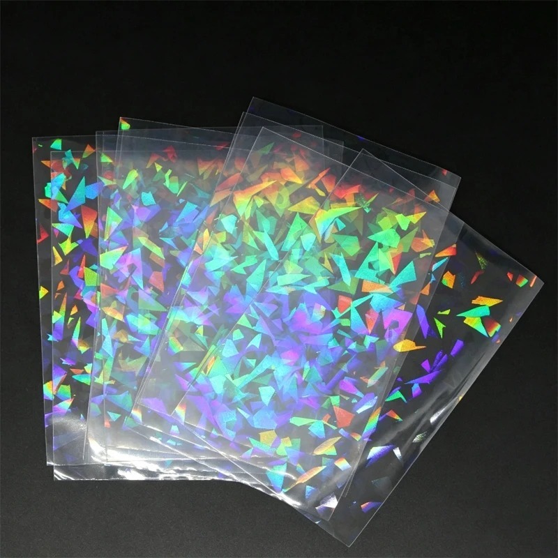 66x91mm 레이저 홀로그램 카드 슬리브, 깨진 유리 - Card Penny Sleeve 리뷰 및 가격