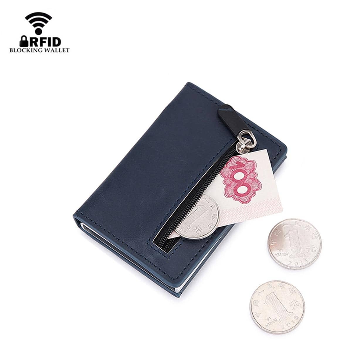 RFID 차단 카드 지갑 마그네틱 신용 카드 홀더 금속 - Card Top Loader 리뷰 및 가격