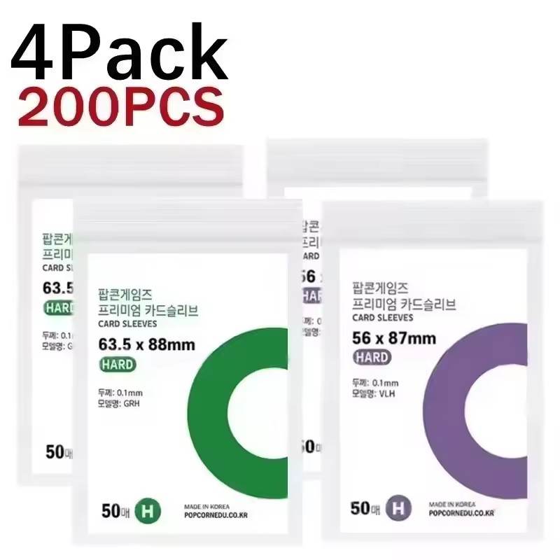 56x87mm 63.5x88mm 카드 슬리브 투명 PP - Card Penny Sleeve 리뷰 및 가격